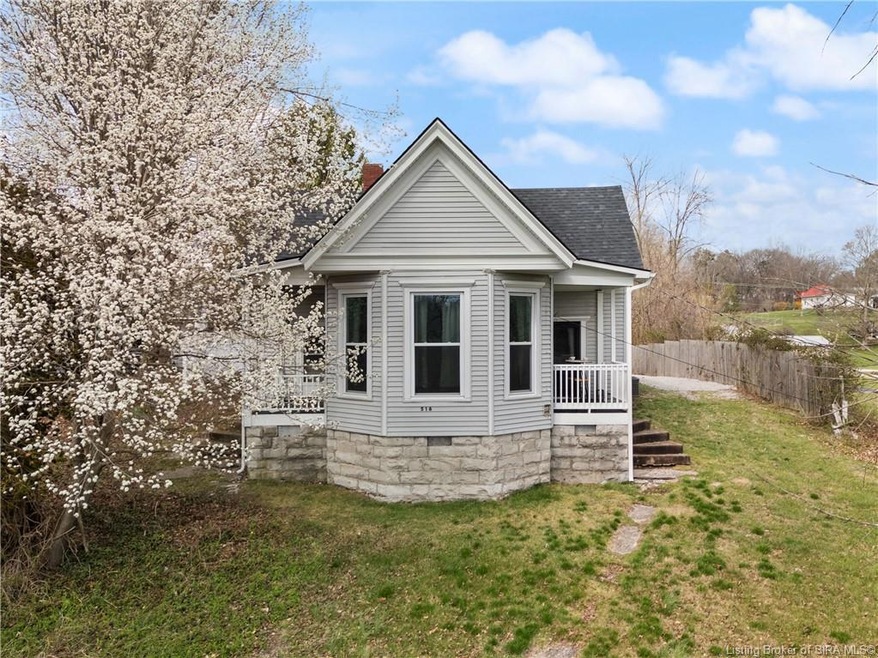 Front view of home from Walnut St.