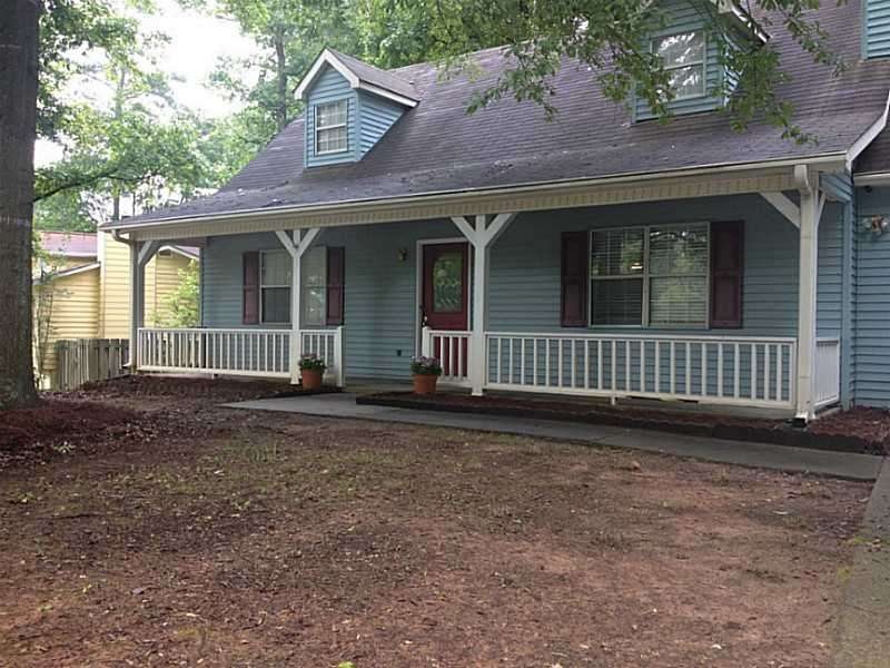 Exterior Front. Full two car Garage is attached!