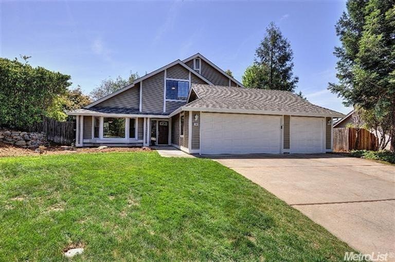 Exterior front - new roof, new exterior paint