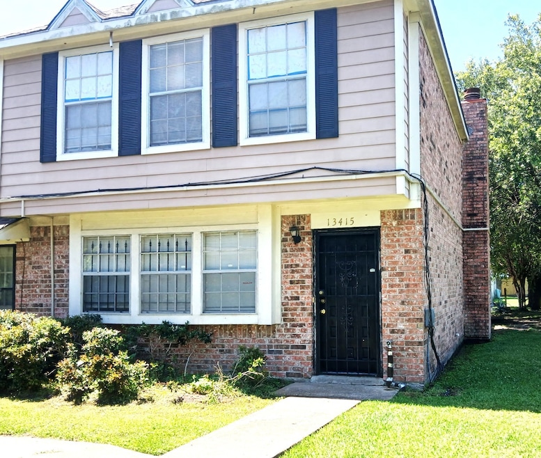 Front View with view of Side