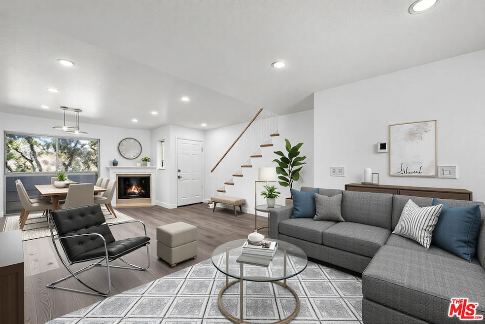Living room toward stairs