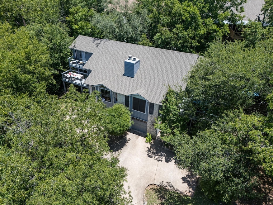 Aerial view of property and surrounding area