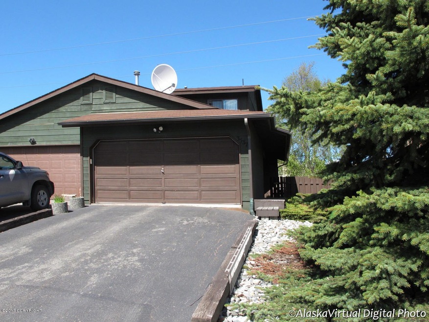 Front of Home - 2 car garage