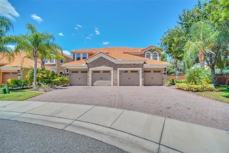 Front of Home. Unit is on the Right