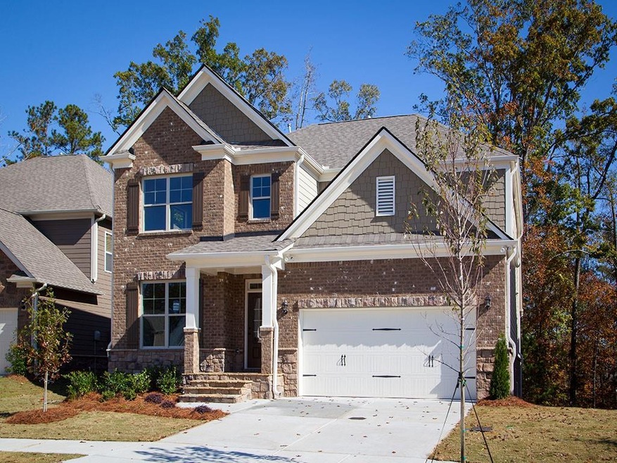 Actual Exterior of Home.