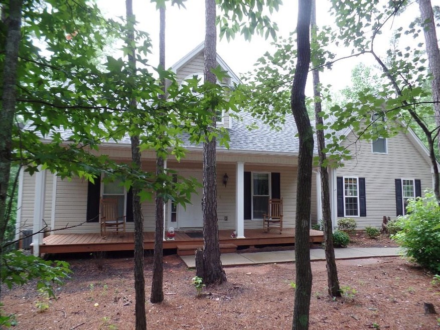 Secluded Rocking Chair Front Porch