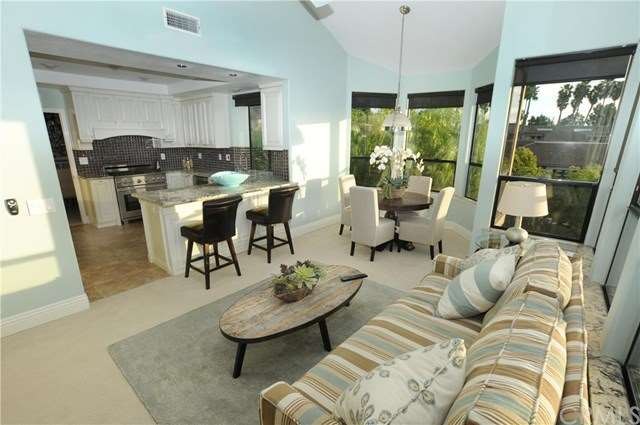Kitchen nook and family room