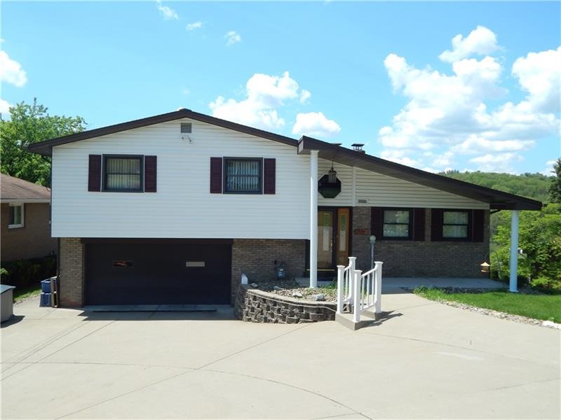 This is the exterior front of the property showing