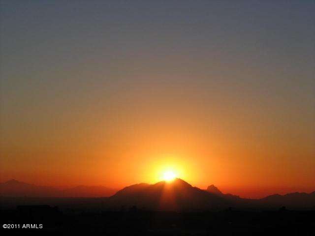 SPECTACULAR SUNSET FROM BACK PATIO