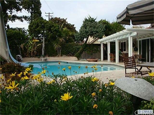 North View of Pool