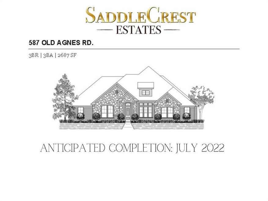 587 Old Agnes Rd, Weatherford, TX 76088 - photo 1