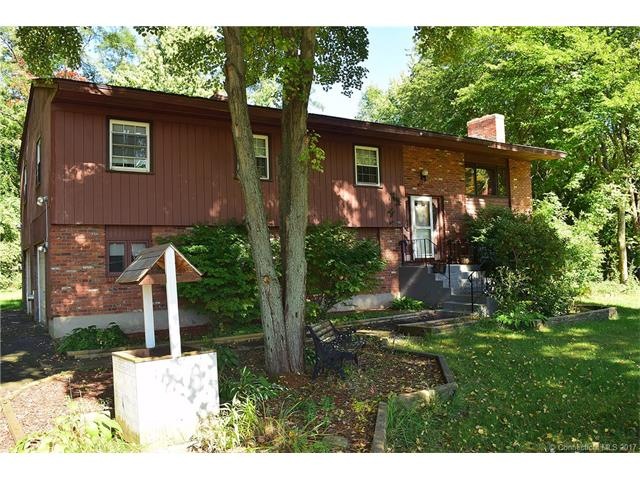 front view of this oversized raised ranch