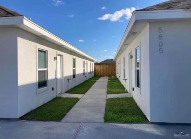 View of property exterior