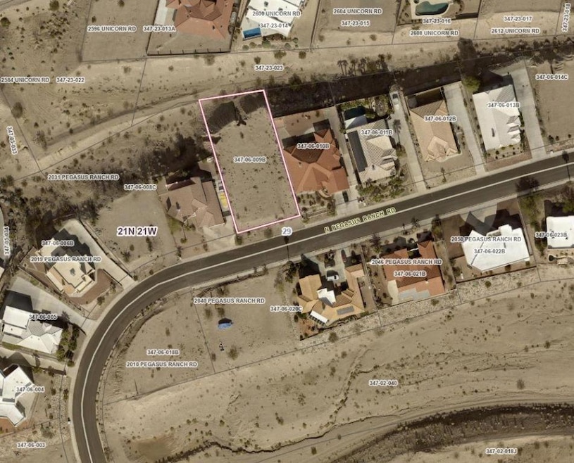 Map of property location featuring property parcel