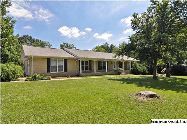 Front view of home and yard