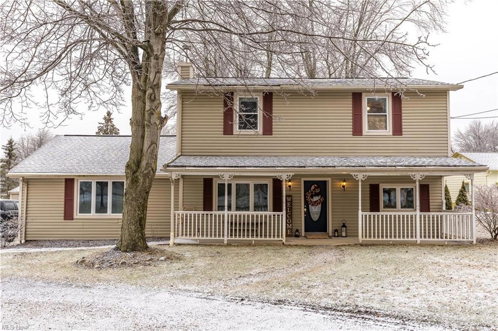 Large covered front porch