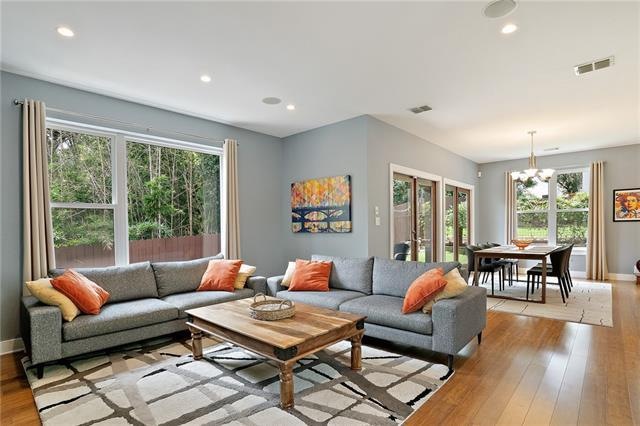 Welcome home! This beautiful tucked away unit has 