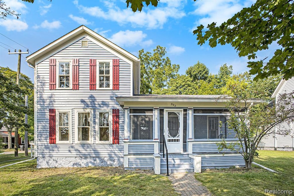 Exterior has been recently painted.