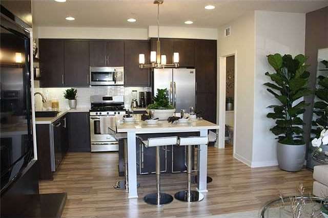 Model home kitchen