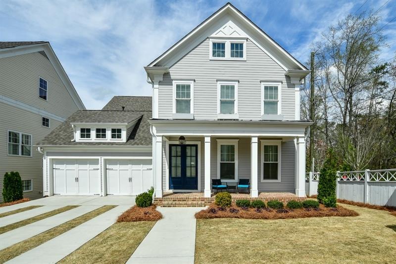 Exterior Front - Built in 2015 as a model home.
