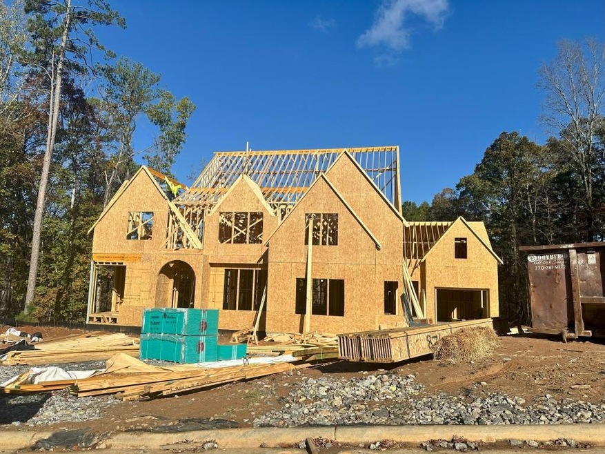 View of unfinished property