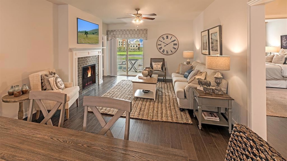 Beazer Homes Gatherings at Twin Creeks Dorset floo