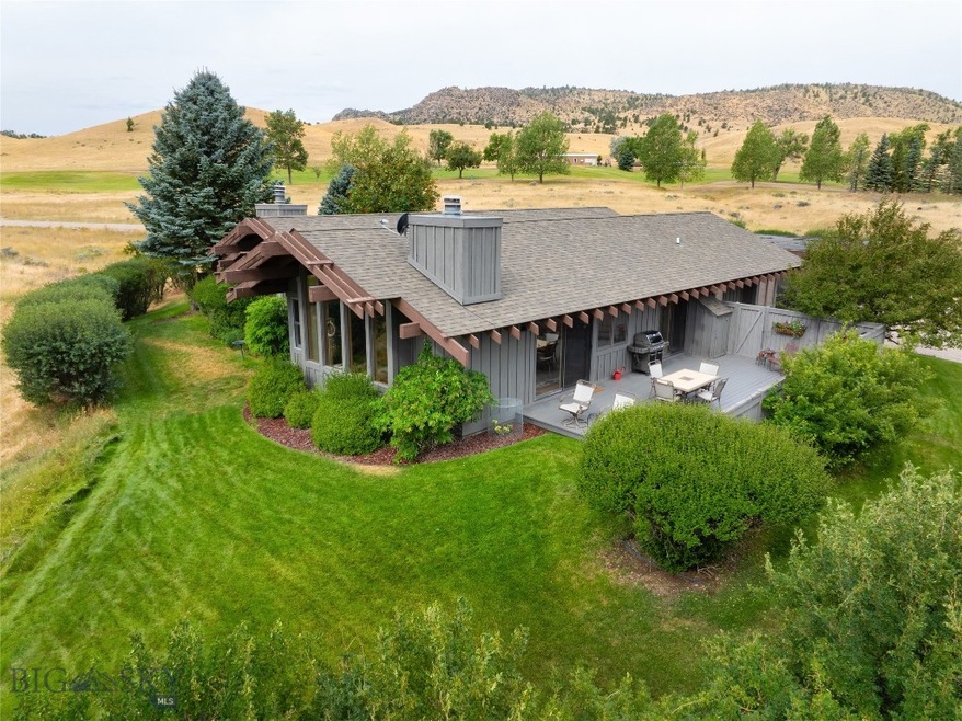The townhouse and side deck
