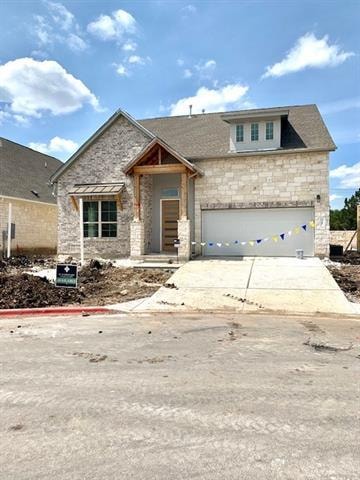 Actual home, under construction