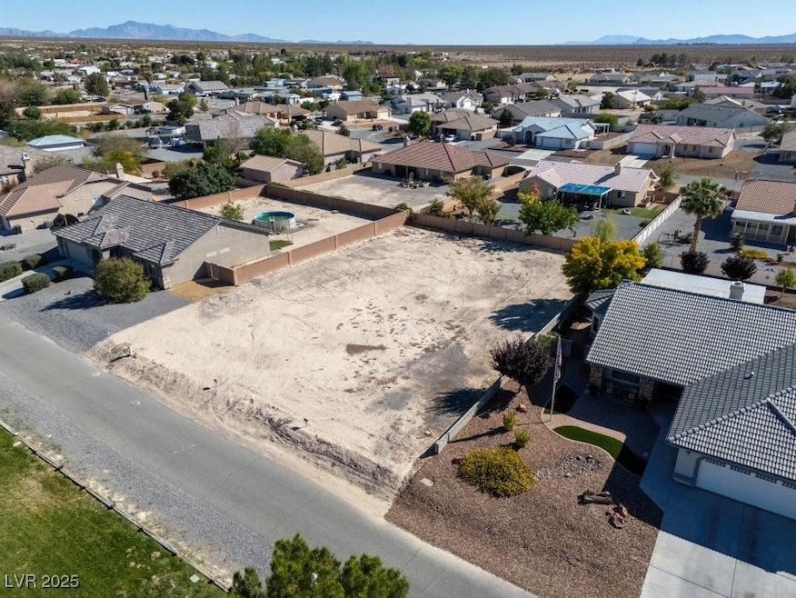 Complete Aerial view of residential lot.