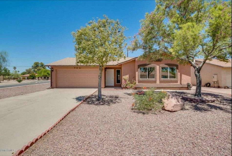 Front of Home Corner Lot
