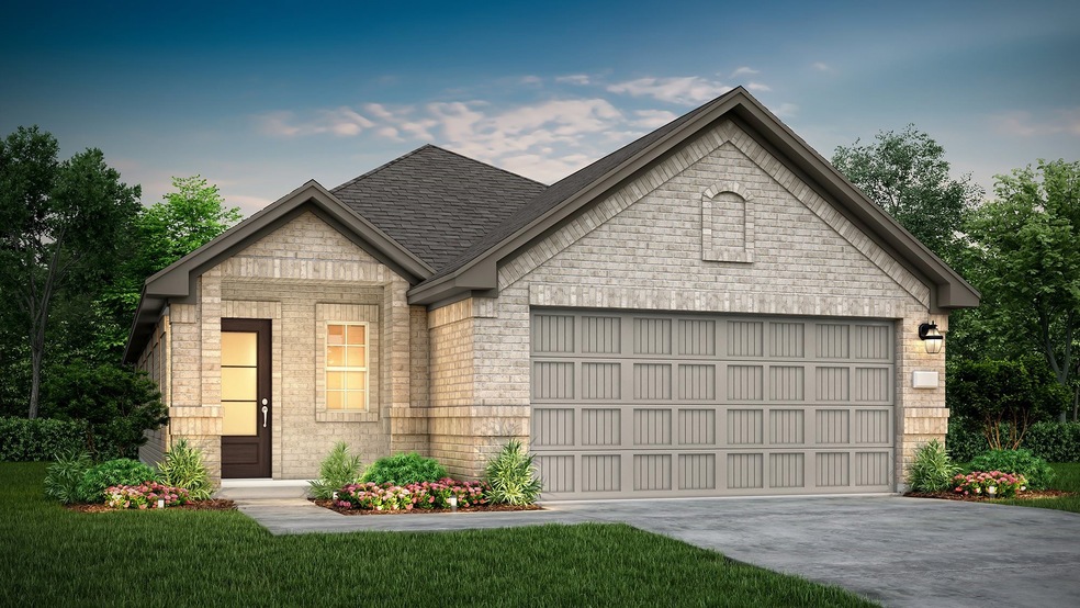 San Luis II - Elevation B - by Lennar features a w