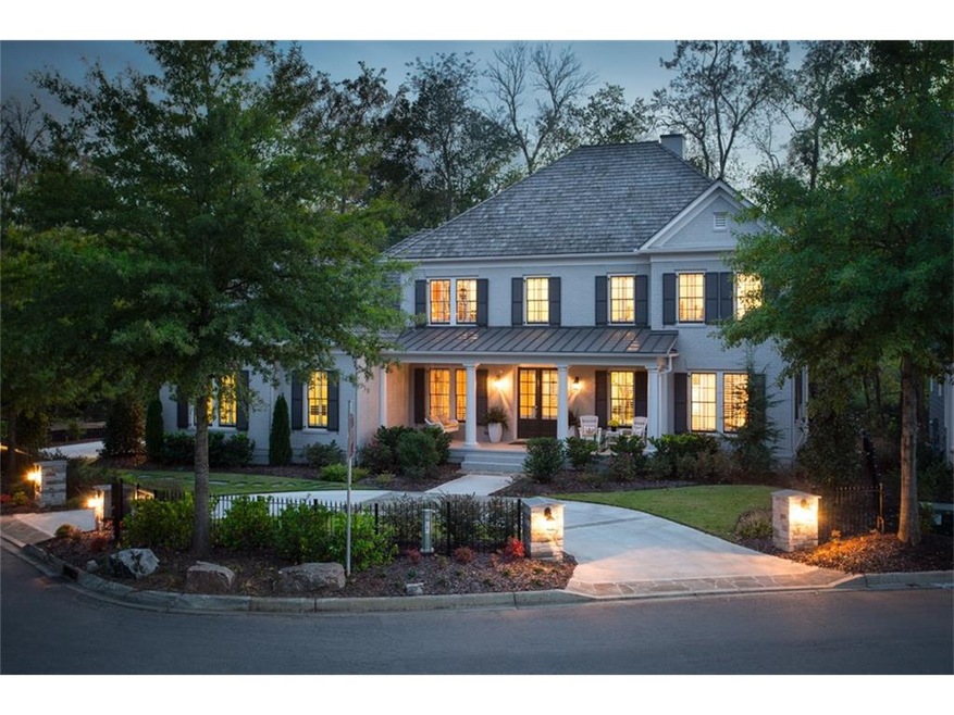 Majestically situated on .49 acres in Vickery!