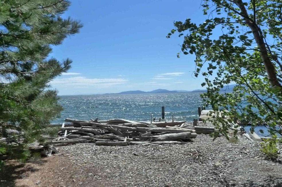 Level Beach to Flathead Lake