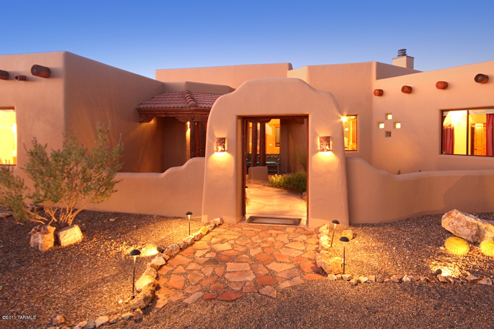 Courtyard entry