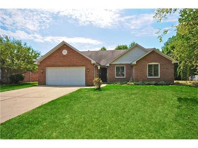 Exterior Front. Rare brick ranch with large, private yard on quiet cul-de-sac in desireable Monteray Village.