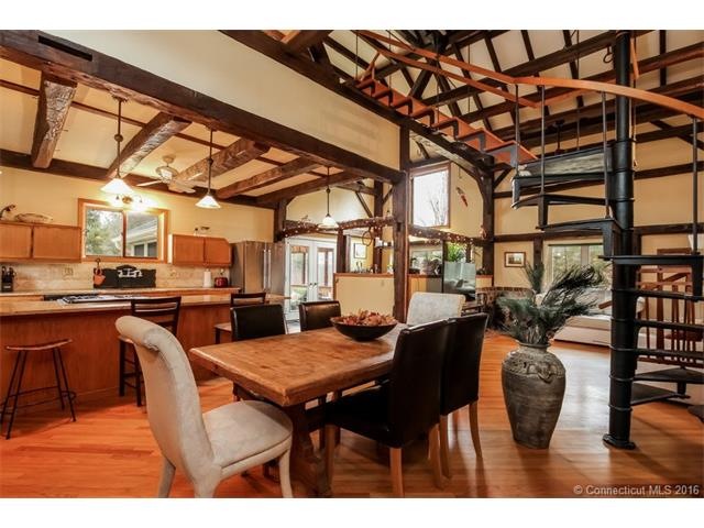 Attractive open floor plan on main level