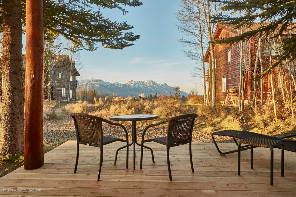 Teton View from back deck