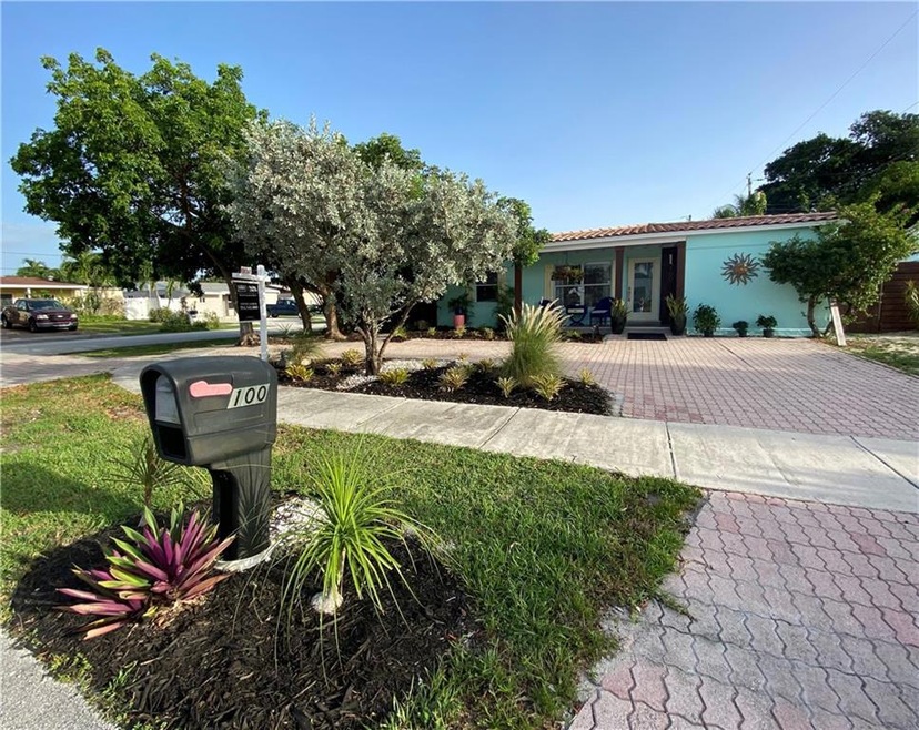 Great curb appeal. New landscaping