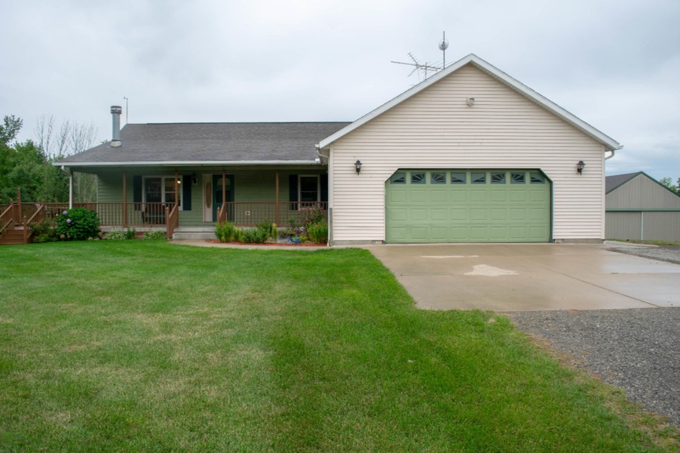 Front view of house