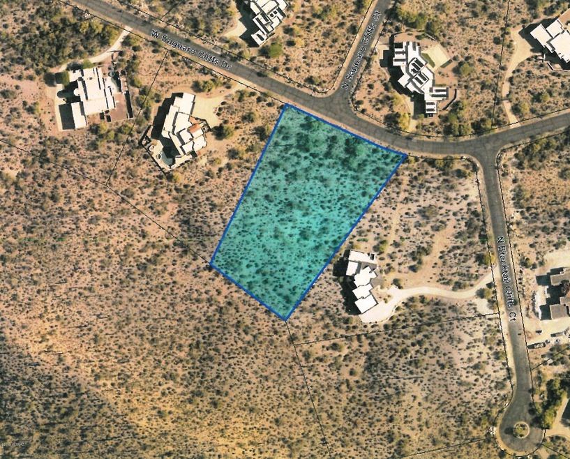 saguaro cliffs aerial