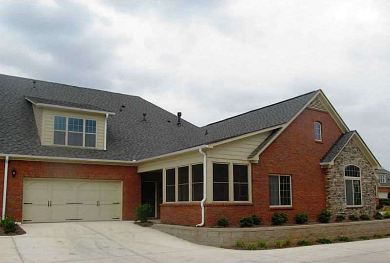 Exterior Front. bonus room above garage with bath 