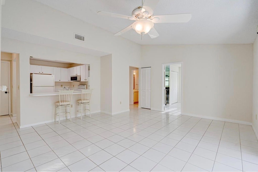 living area facing NE
