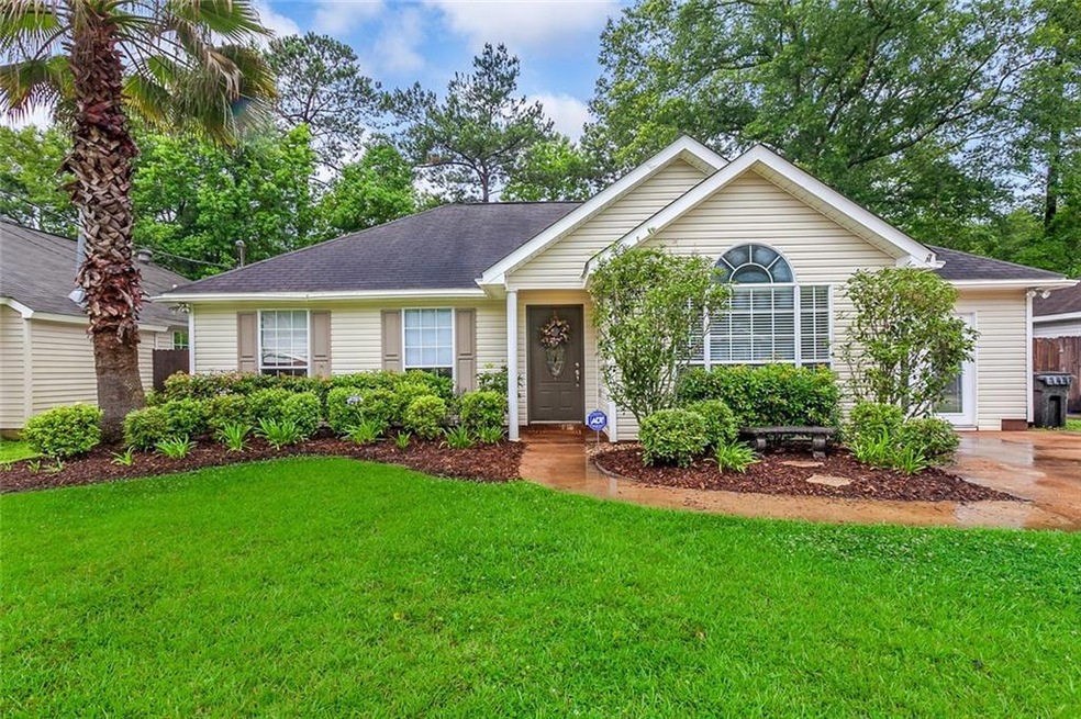 Mature landscaping adds curb appeal