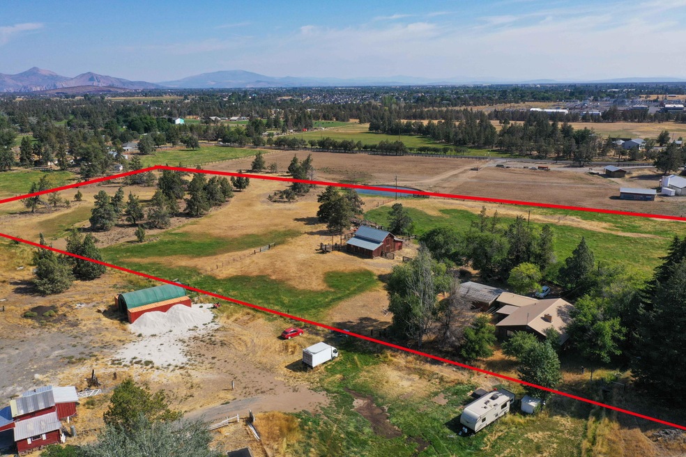 Aerial View of 4553 W Hwy 126 Redmond