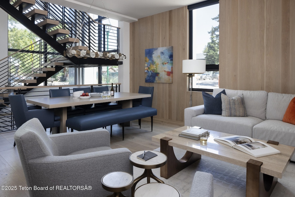 Living Room & Dining Area