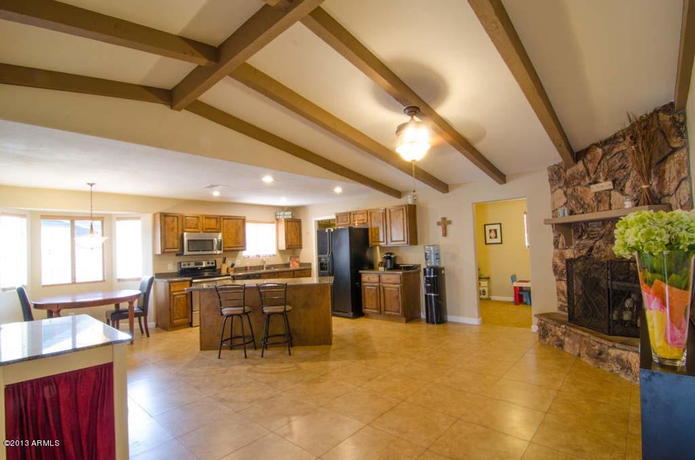 Large Fam. Rm. & Kitchen