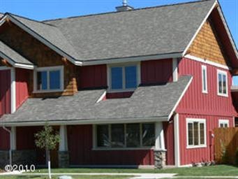 front of townhome