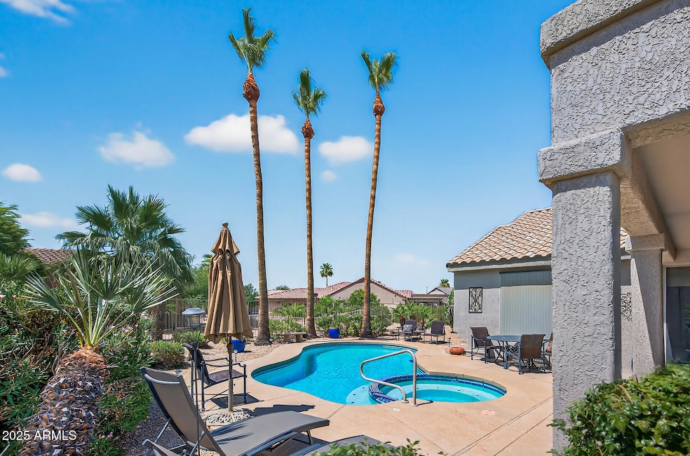 Back Yard w/Pool & Spa