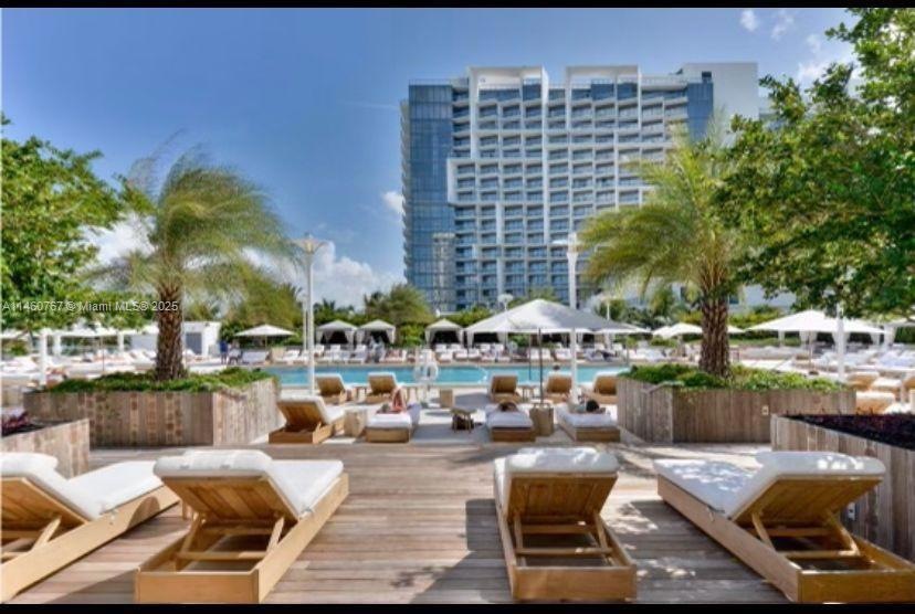 Center pool area /Ocean view as well