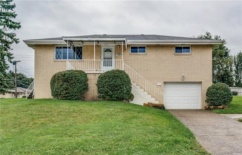 View of the front of this beautiful brick home in 